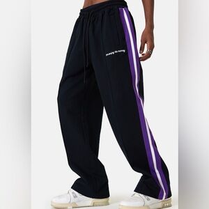 MEDM Wide Leg Contrast Color Track Pants
MR. ENJOY DA MONEY(MEDM)